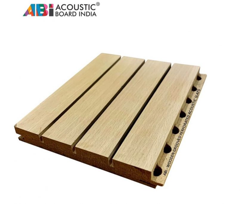 Grooved Wooden Slats