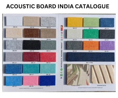 Acoustic Board India product catalogue 2026 featuring acoustic panels, soundproofing systems, and noise control solutions