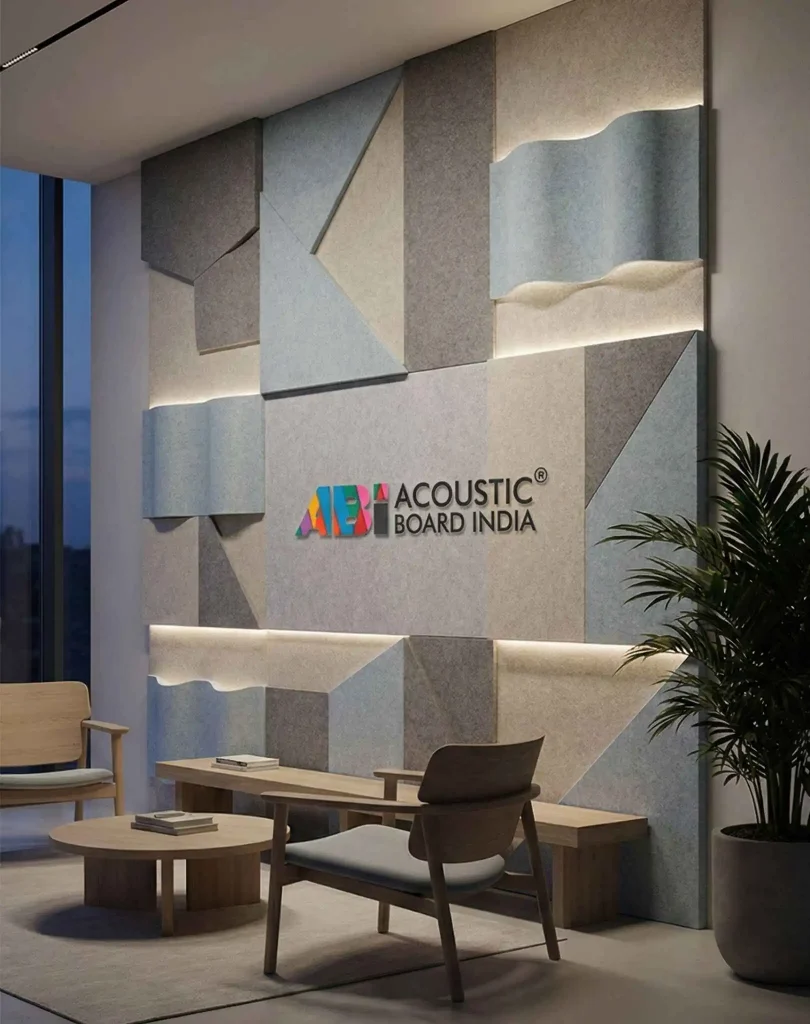 decorative PET acoustic wall panels for sound absorption