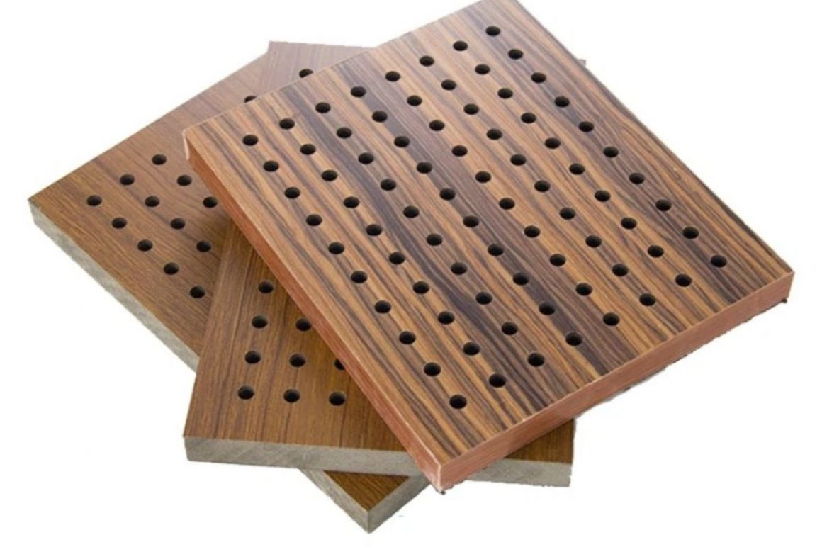 Perforated Wooden Acoustic
