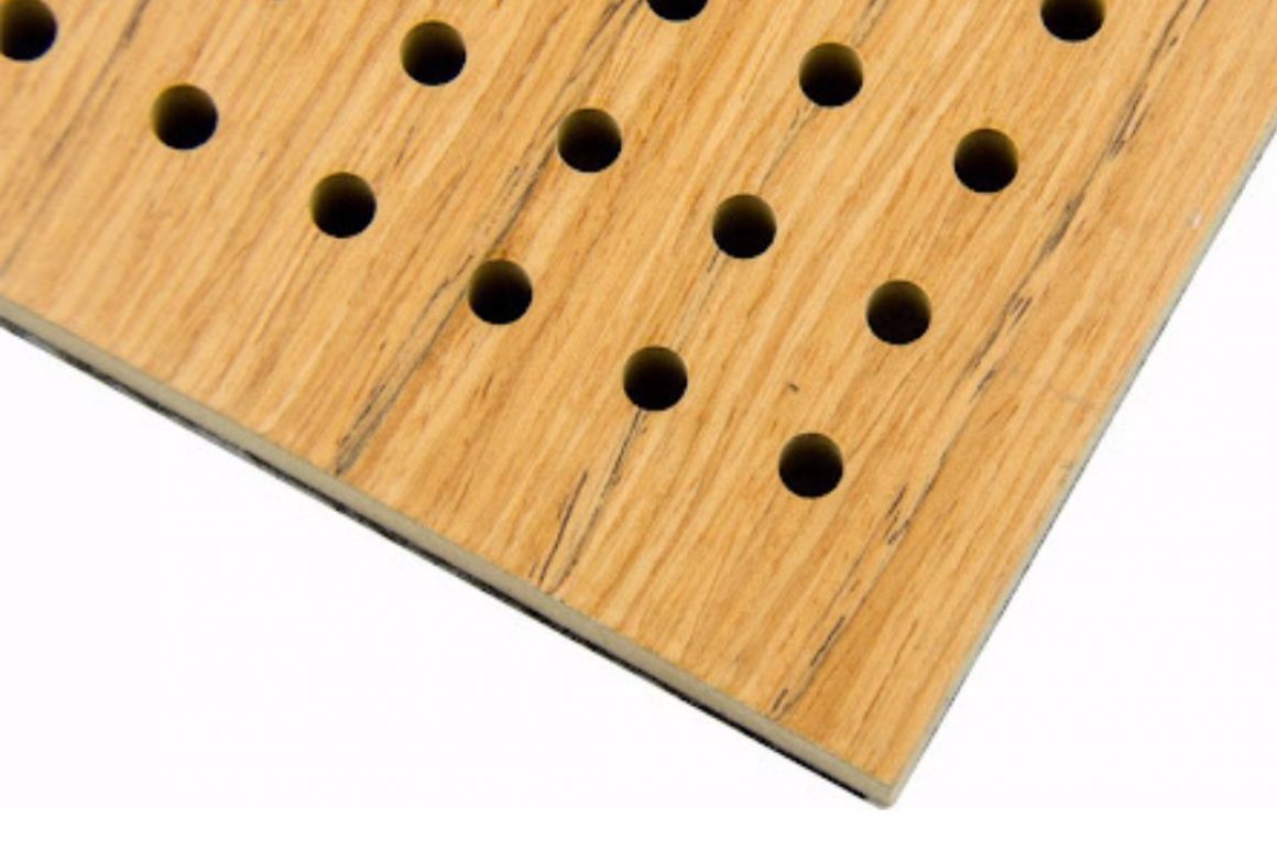 Perforated Wooden Acoustic